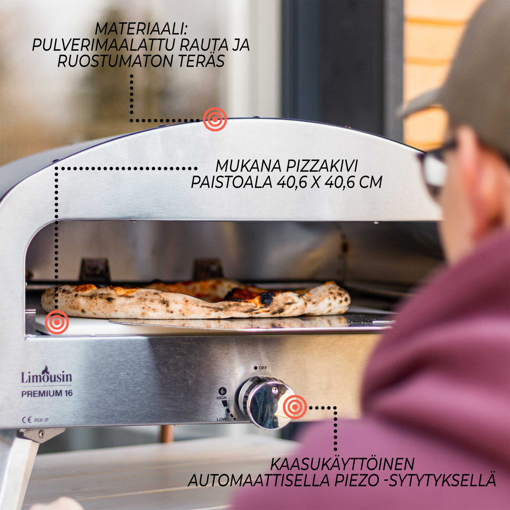 LIMOUSIN PIZZAUUNI PREMIUM 16"