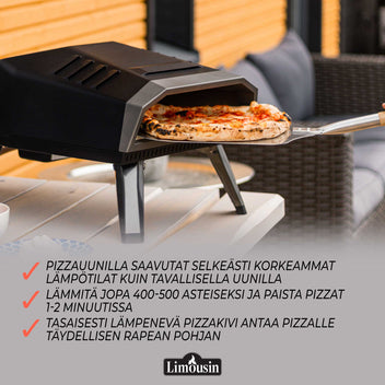 LIMOUSIN PIZZAUUNI PROFESSIONAL V2 12"