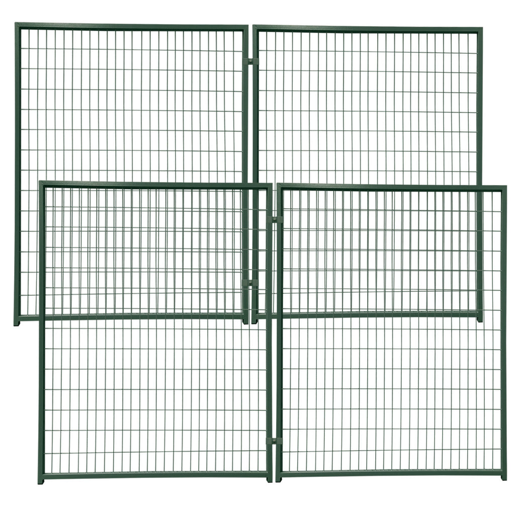 POHJOLAN LEMMIKKITARVIKE Koiratarhan / Koira-aitauksen Elementti 152 x 182cm, 4kpl, Vihreä