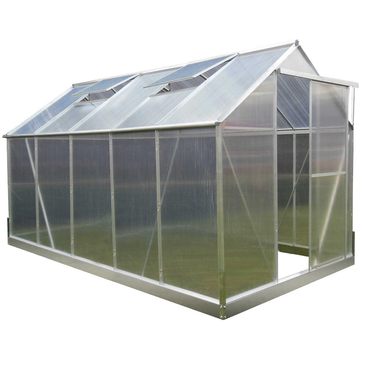 LYKKE PC KASVIHUONE HOPEA 8,3 M2