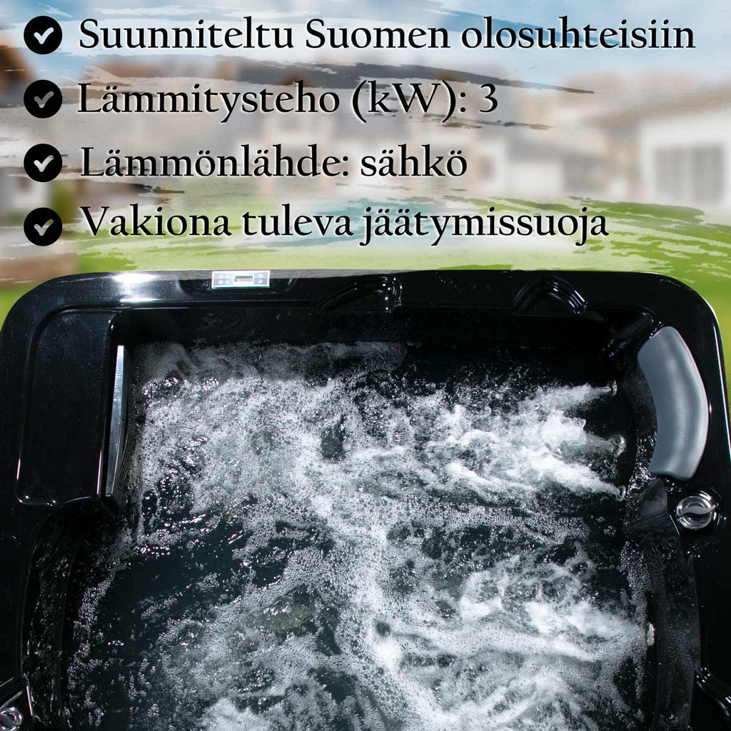 LYKKE ULKOPOREALLAS NORDIC BLACK EDITION, 4 HLÖÄ