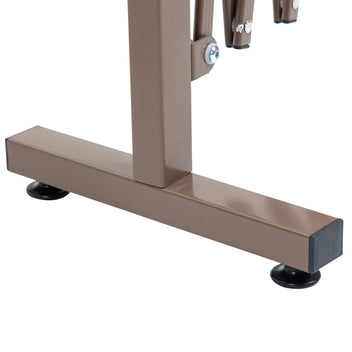 Jatkettava alumiininen saksiaita, 35–300 x 103,5 cm, tummanruskea