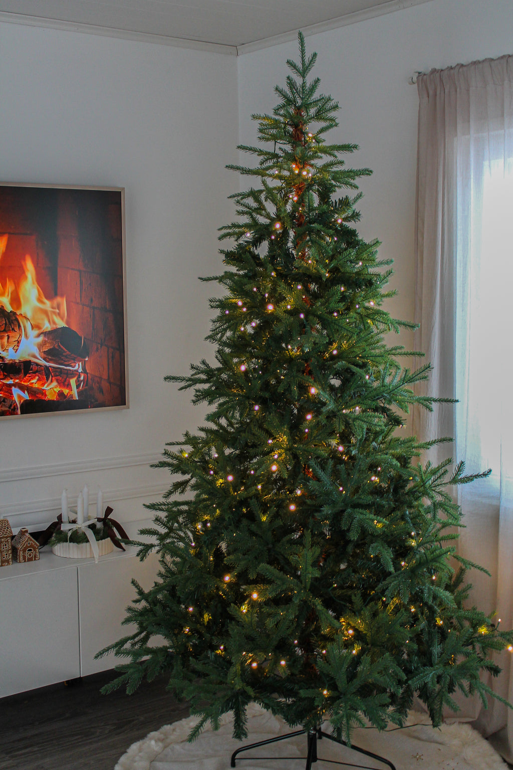 POHJOLA INDOOR Joulukuusi 210cm, 1036 oksaa, PE