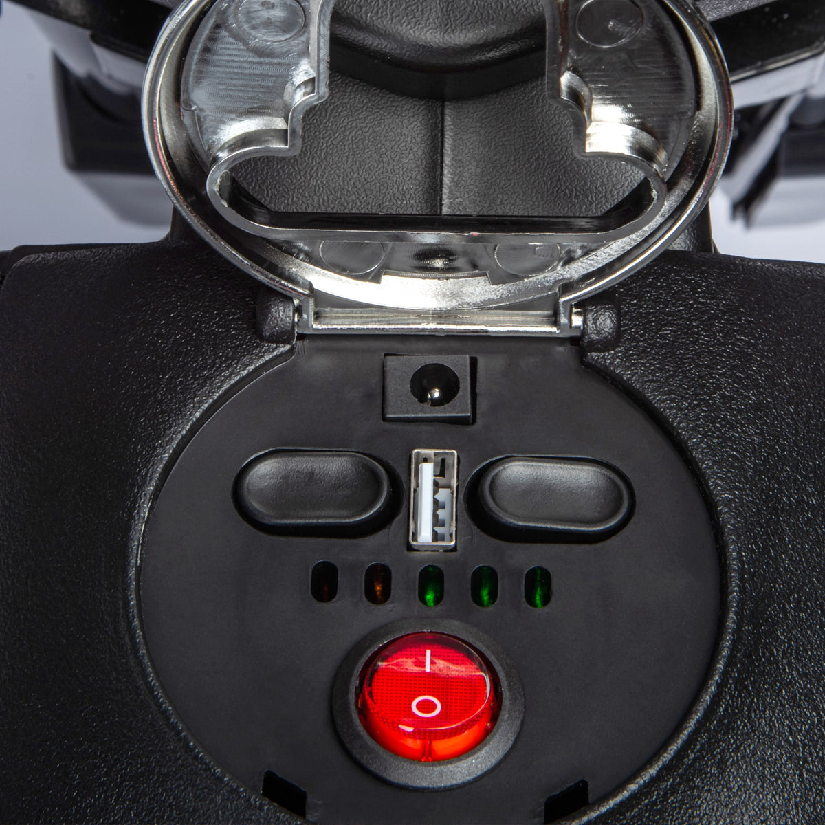Lasten sähkömoottoripyörä Aprilia 12V, tukipyörät, iskunvaimentimet, USB, 3–8 v, keltainen