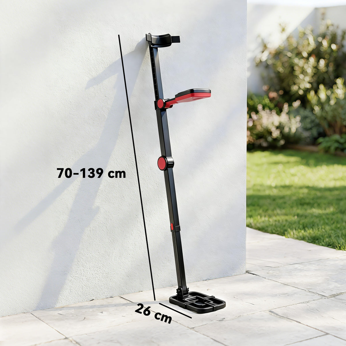 Metallinpaljastin kokoontaitettava 4 tilaa, IP68-kela 26 cm, LCD, kuulokkeet, lapio ja laukku