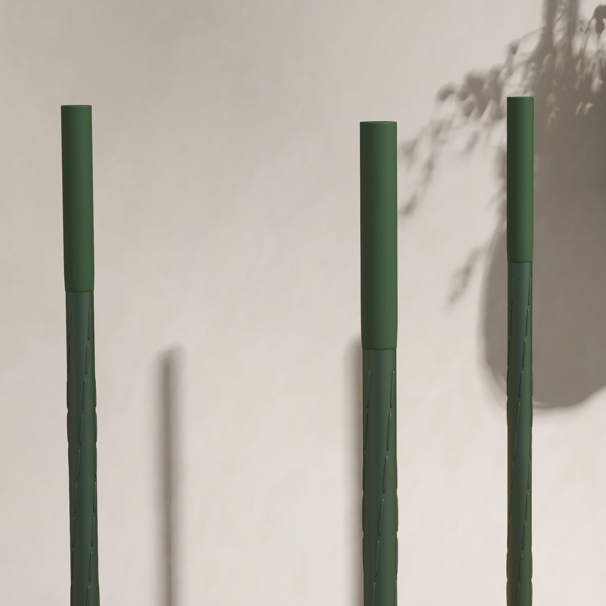 Kasvituet köynnöksille säilytyspusseineen, 2 kpl, 33 x 33 x 180 cm, vihreä