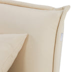 Vuodesohva Vinda beige – vuodekoko 93 × 217 cm
