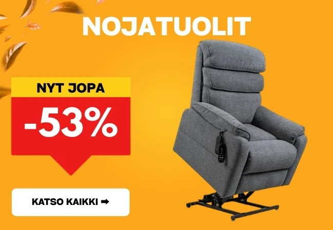 Nojatuolit jopa -53%