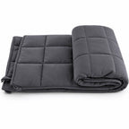 Painopeitto 9 kg, 150 x 200 cm – harmaa mikrokuitupinta