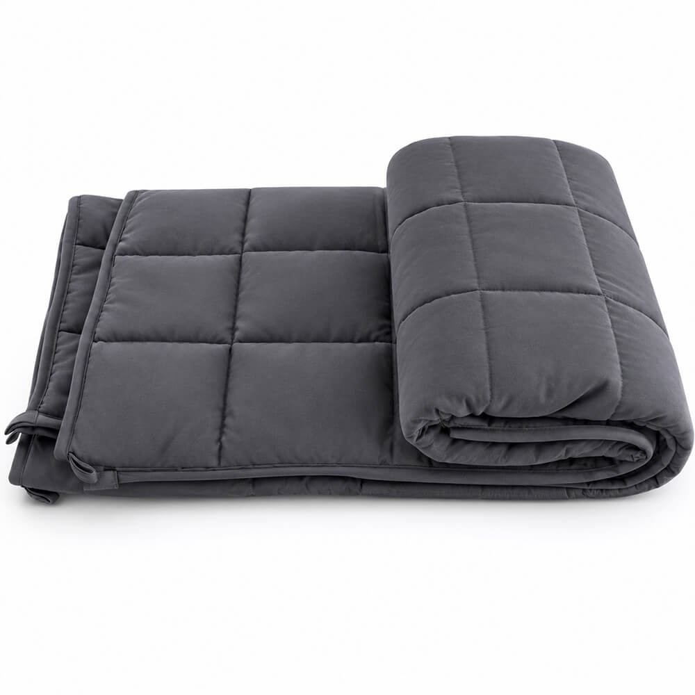 Painopeitto 11 kg, 150 x 200 cm – harmaa mikrokuitupinta