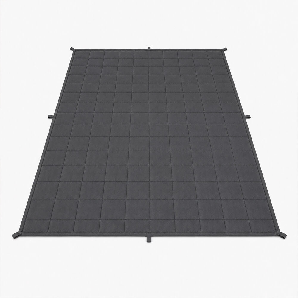 Painopeitto 9 kg, 150 x 200 cm – harmaa mikrokuitupinta