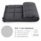Painopeitto 9 kg, 150 x 200 cm – harmaa mikrokuitupinta