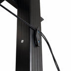Pergola 3 x 4 m – öppningsbart taktyg, aluminiumram, 250 g PU-polyester