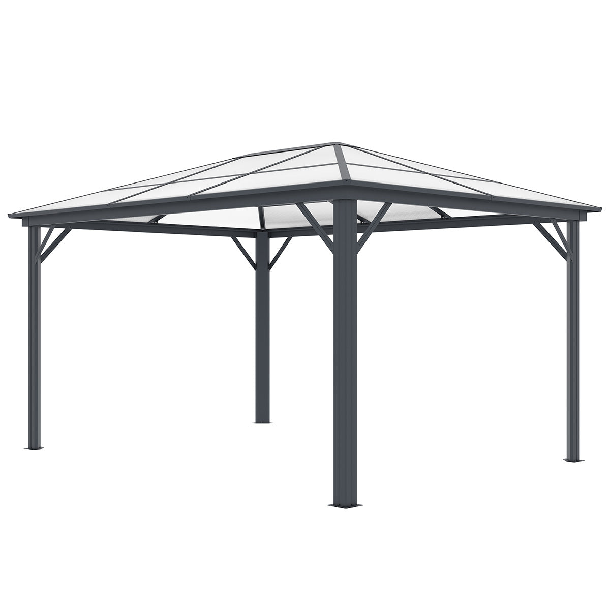 Pohjola Garden Kovakattoinen Paviljonki PC-katolla 3x4m