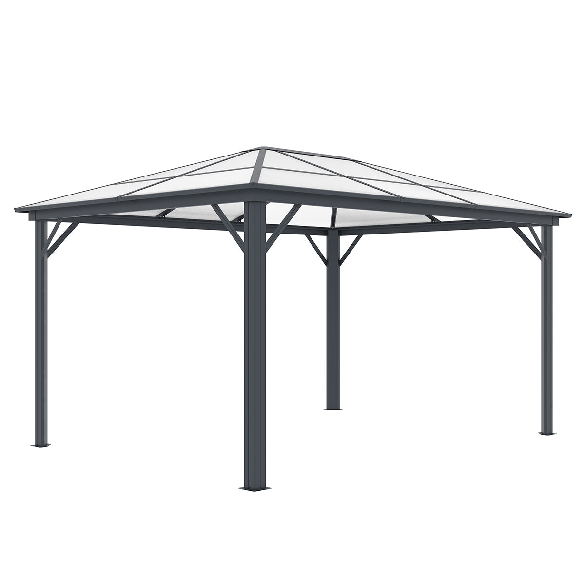 Pohjola Garden Kovakattoinen Paviljonki PC-katolla 3x4m