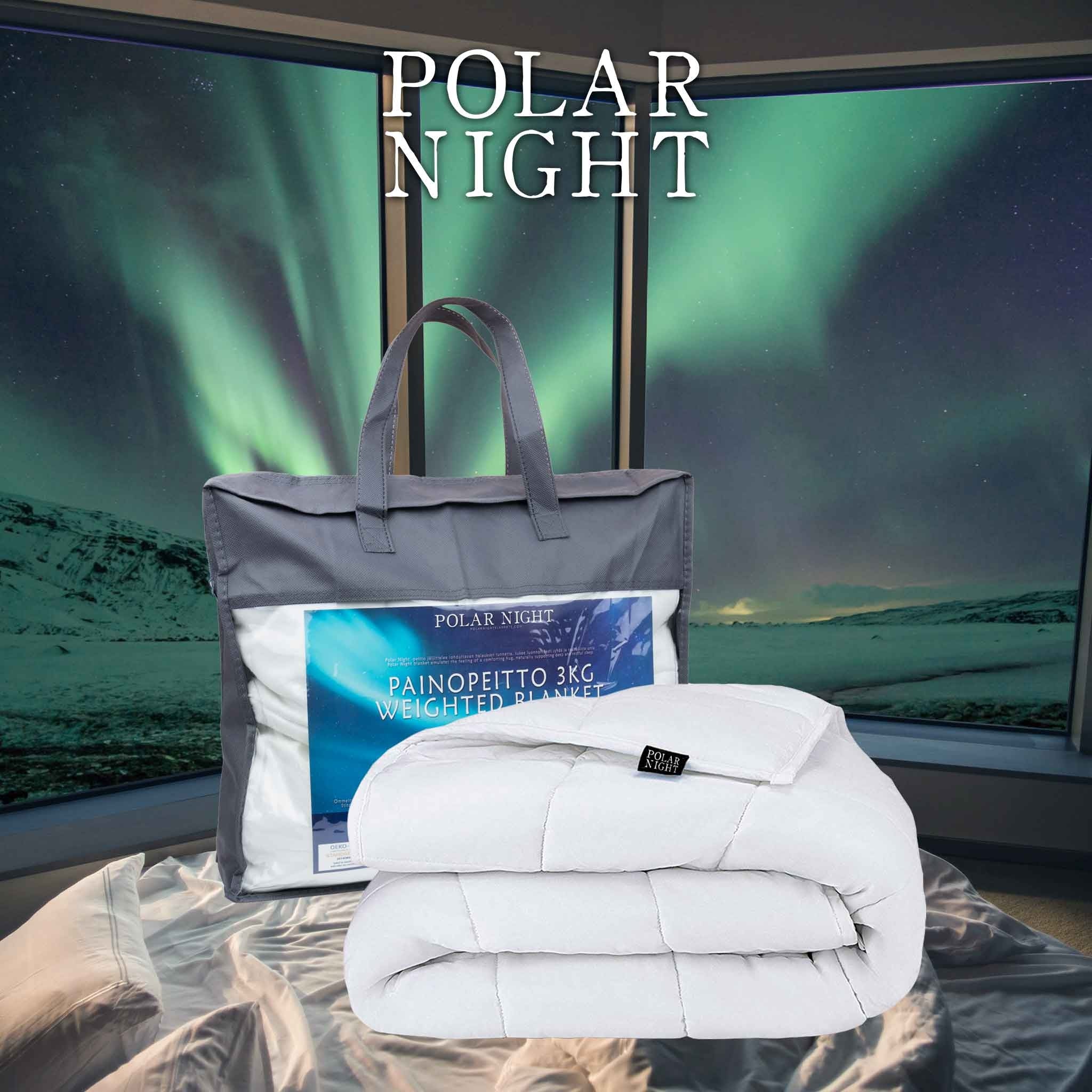 Polar Night lasten painopeitto puuvilla, 100x150cm (3-5kg) - 5 kg