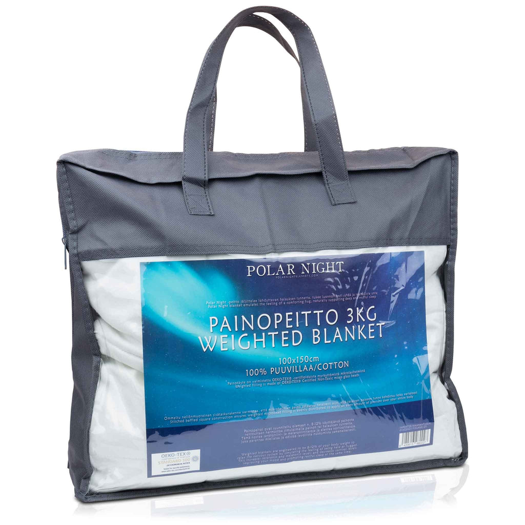 Polar Night lasten painopeitto puuvilla, 100x150cm (3-5kg) - 3 kg