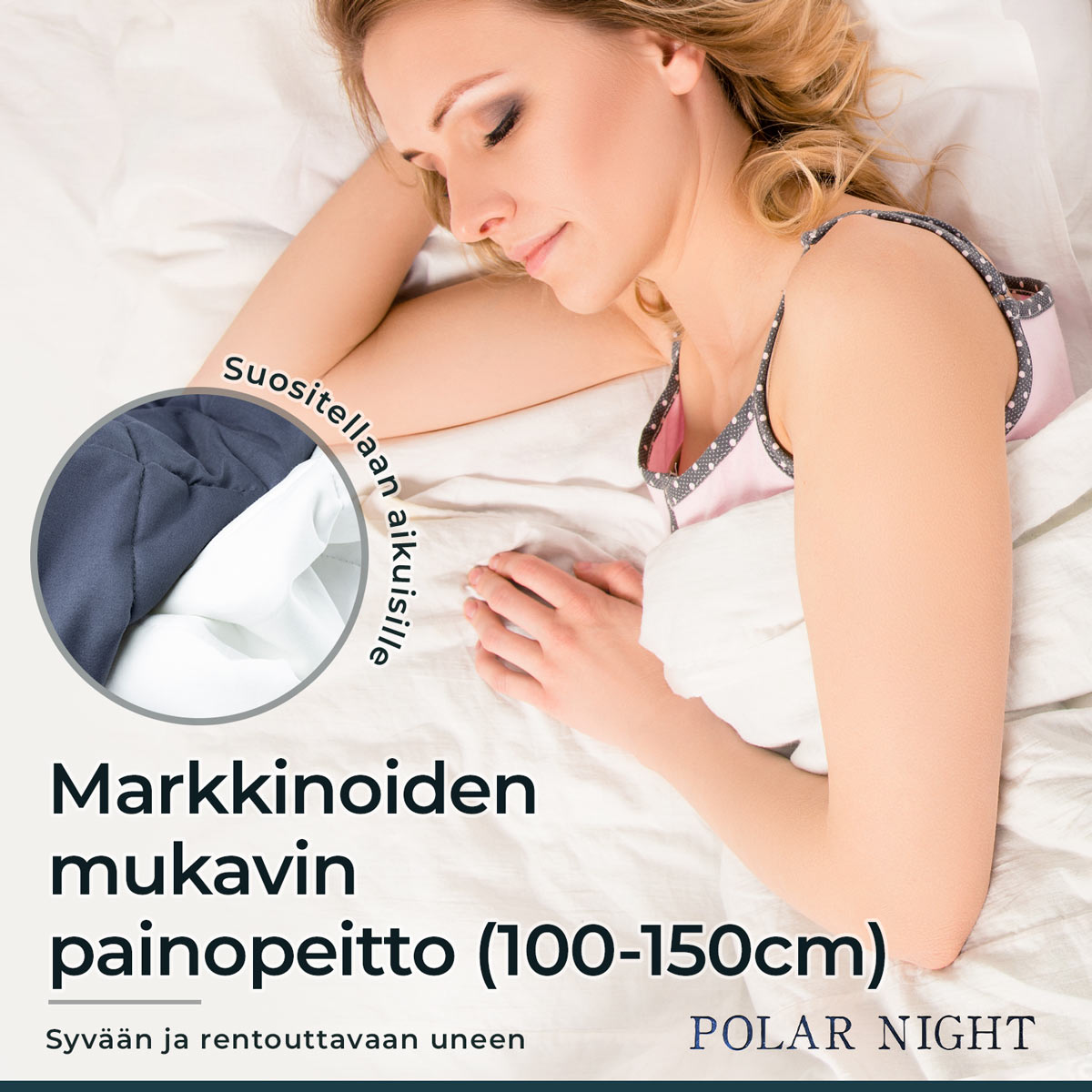 Polar Night lasten painopeitto, 100x150cm (3-5kg) - 3 kg