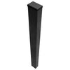 FORNORTH AITAELEMENTIN TOLPPA 220cm, MUSTA
