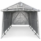 Pressutalli 2 × 3 m – 500 g PVC, tummanharmaa