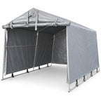Pressutalli 2 × 3 m – 500 g PVC, tummanharmaa