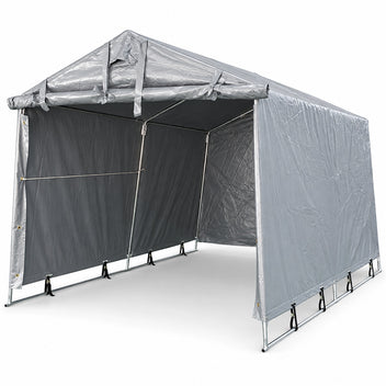 Pressutalli 2 × 3 m – 250 g PE, tummanharmaa