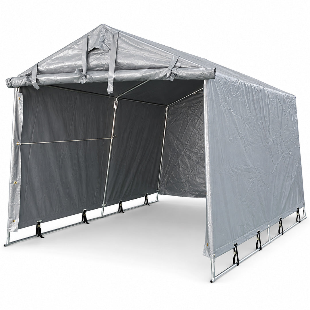 Pressutalli 2 × 3 m – 250 g PE, tummanharmaa