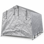 Pressutalli 2 × 3 m – 500 g PVC, tummanharmaa