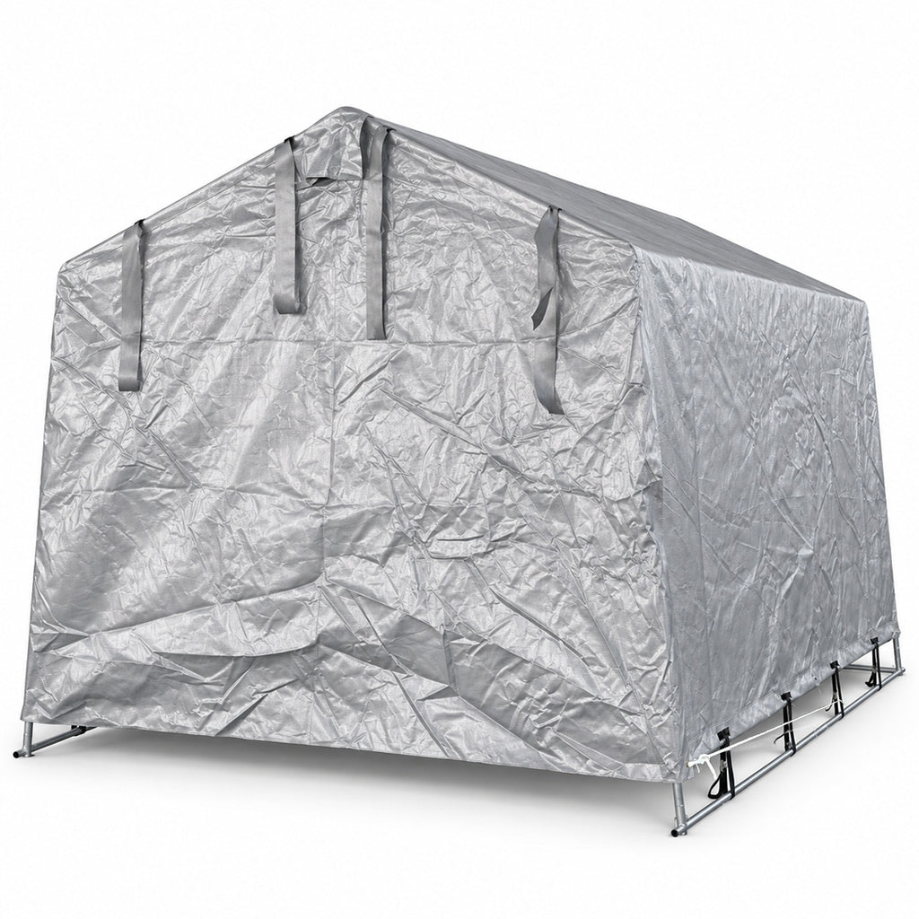 Pressutalli 2 × 3 m – 250 g PE, tummanharmaa