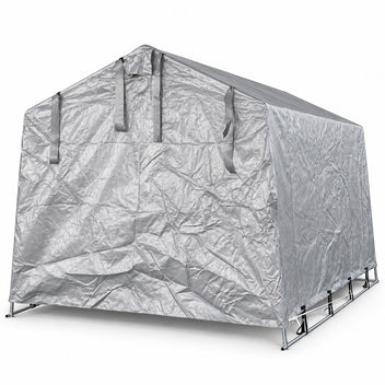 Pressutalli 2 × 3 m – 250 g PE, tummanharmaa