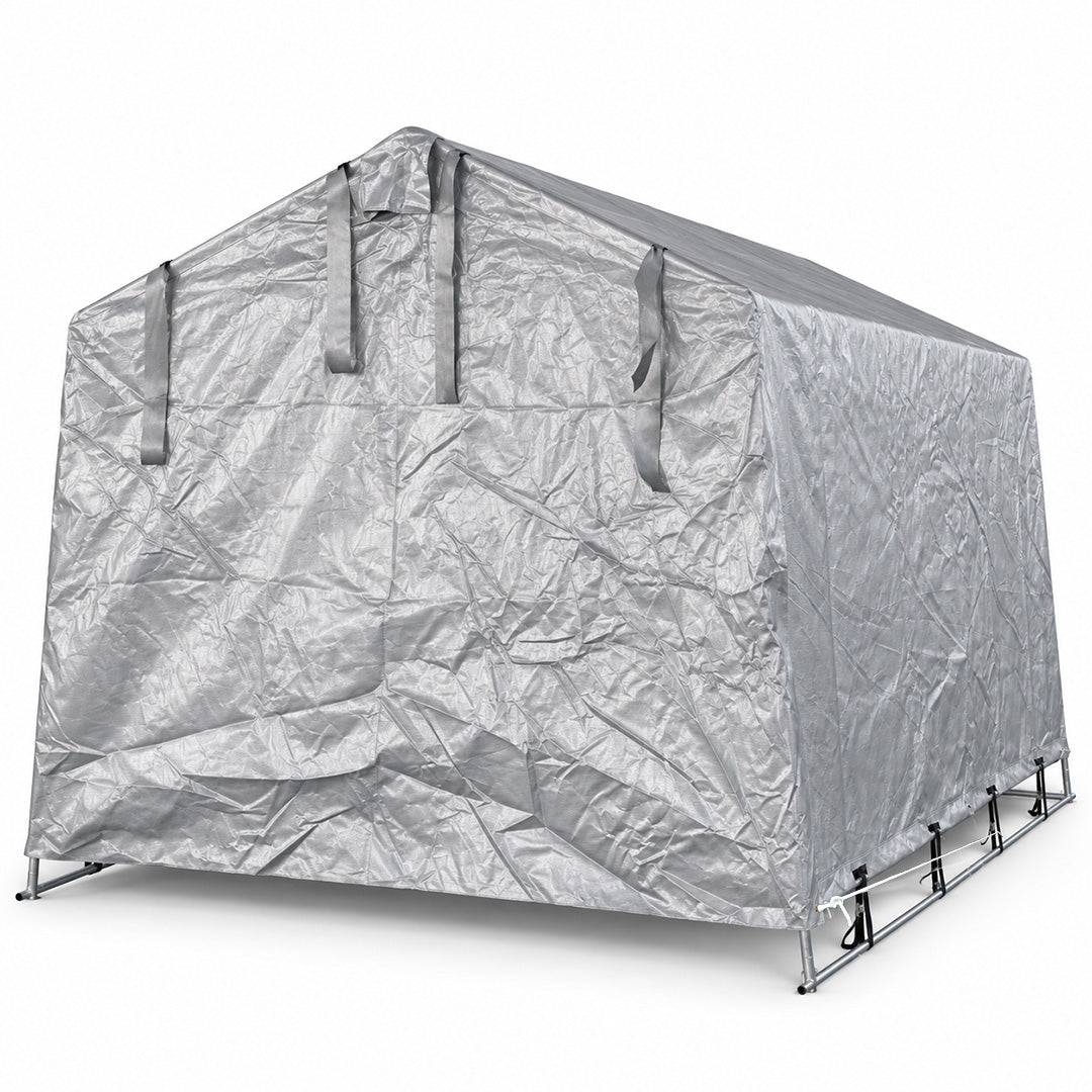 Pressutalli 2 × 3 m – 250 g PE, tummanharmaa