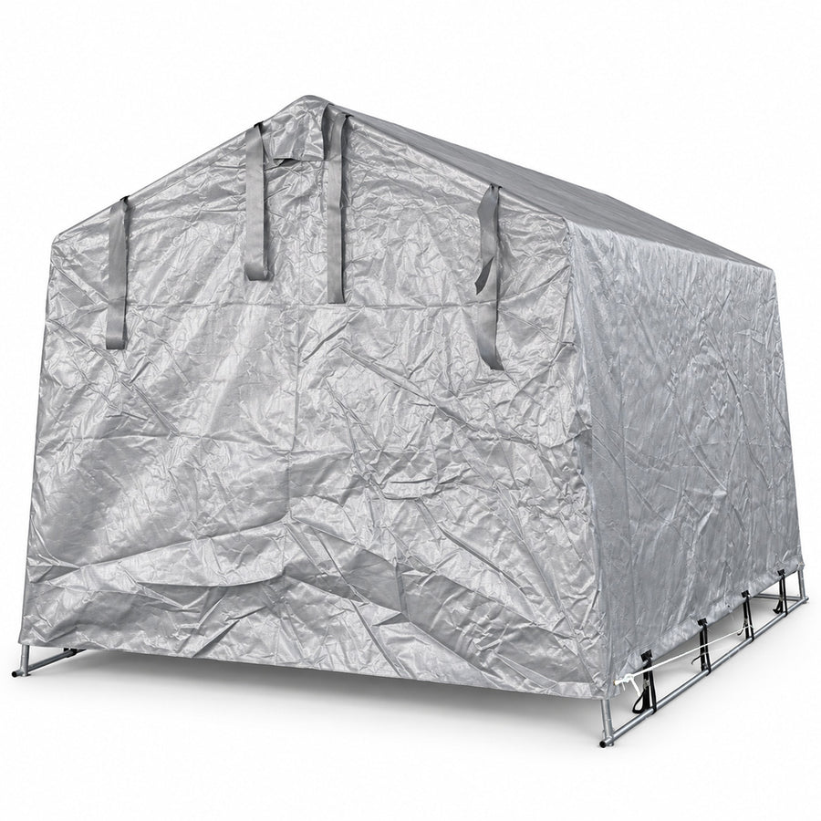 Pressutalli 2 × 3 m – 250 g PE, tummanharmaa