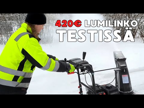 POHJOLA MOTORS Vetävä Lumilinko PM600 Kotiin 4,3kW / 196cc, 10"