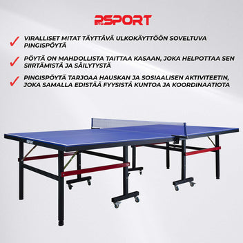 Prosport Pingispöytä Outdoor
