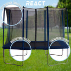REACT TRAMPOLIINI SUORAKAIDE 163X216 CM