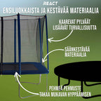 REACT TRAMPOLIINI SUORAKAIDE 163X216 CM