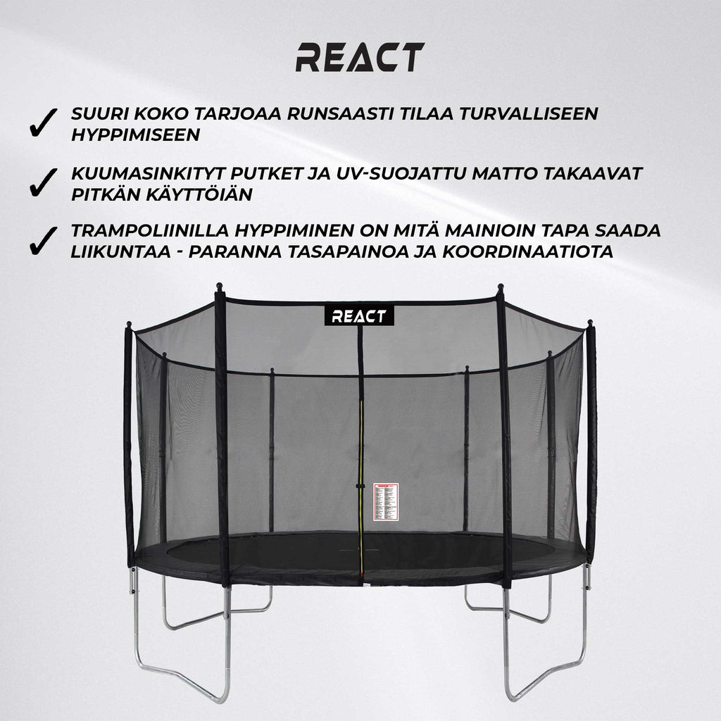 React Trampoliini 427cm