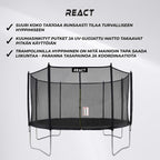 React Trampoliini 427cm