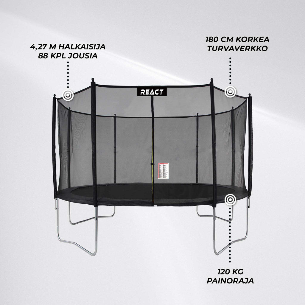 React Trampoliini 427cm