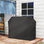 Vedenpitävä grillin suojapeite, 147 x 61 x 120 cm, musta