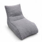 Säkkituoli Lounge 130 cm harmaa – vaahtomuovirouhetäyte