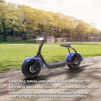 SWOOP SÄHKÖPOTKULAUTA CRUISER SININEN N2