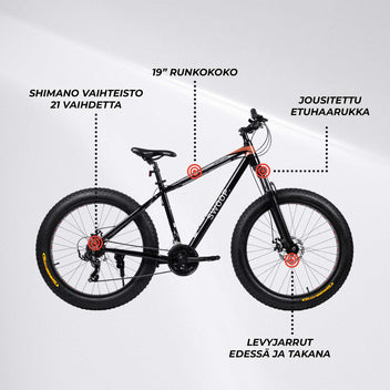Swoop Fatbike 26" Adventurer