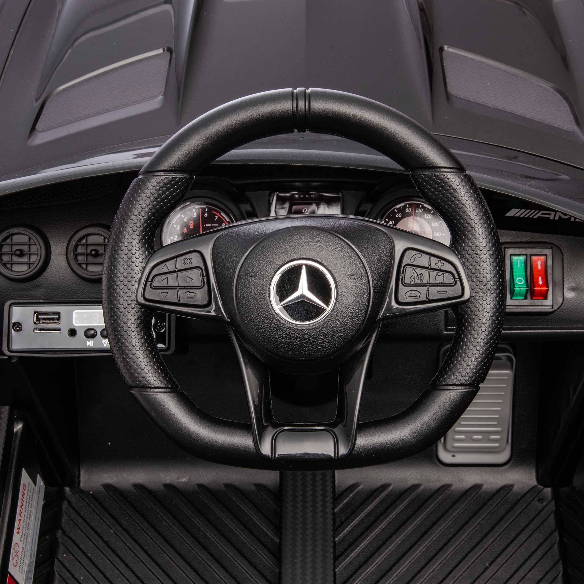 Swoop Lasten Sähköauto Mercedes-Benz GTR