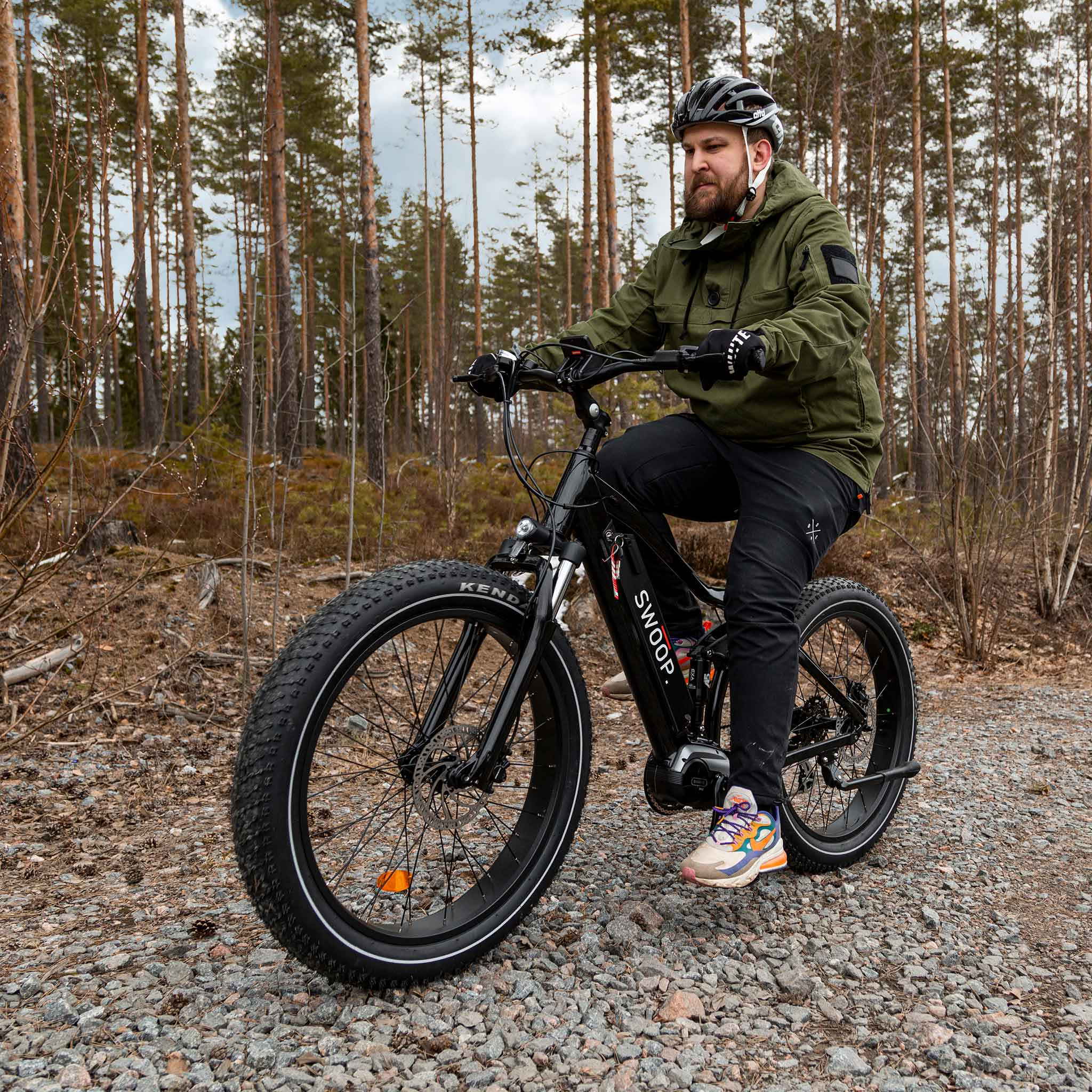 SWOOP SÄHKÖPYÖRÄ FATBIKE 26" RANGER