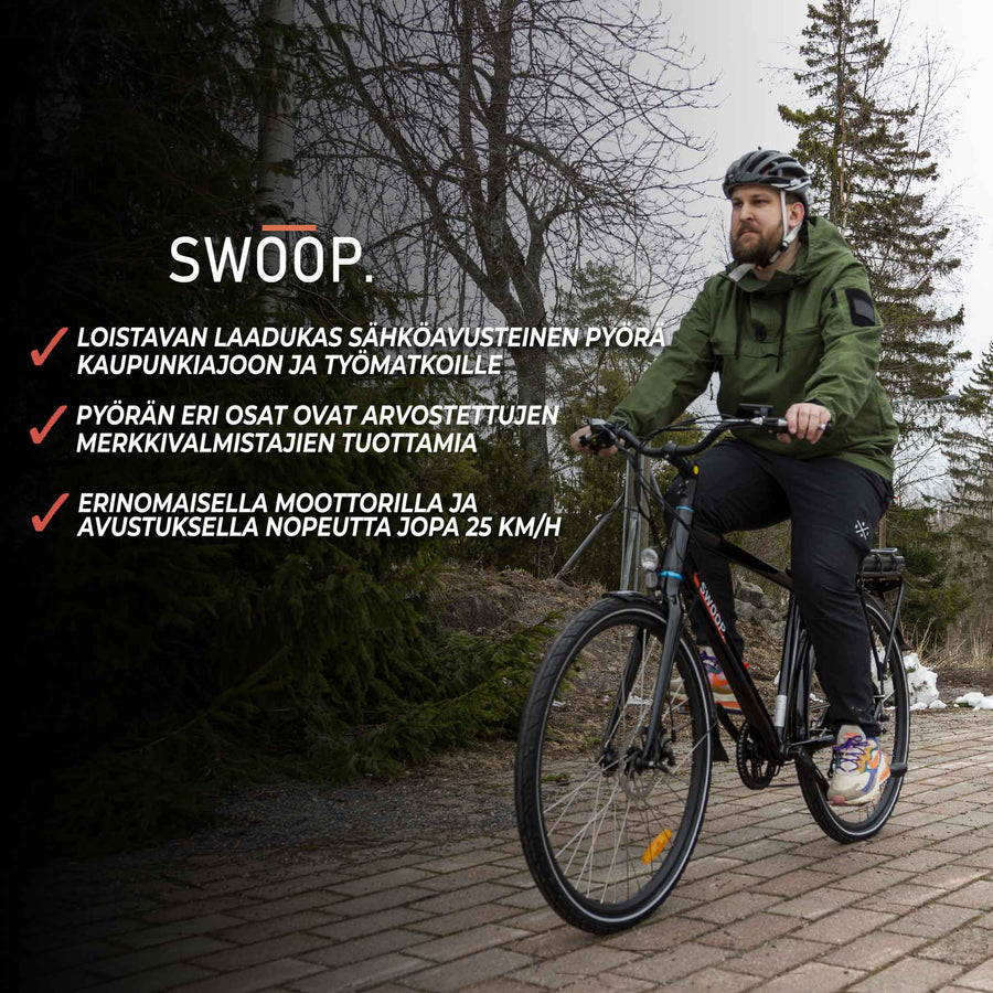 SWOOP SÄHKÖPYÖRÄ CITY 28