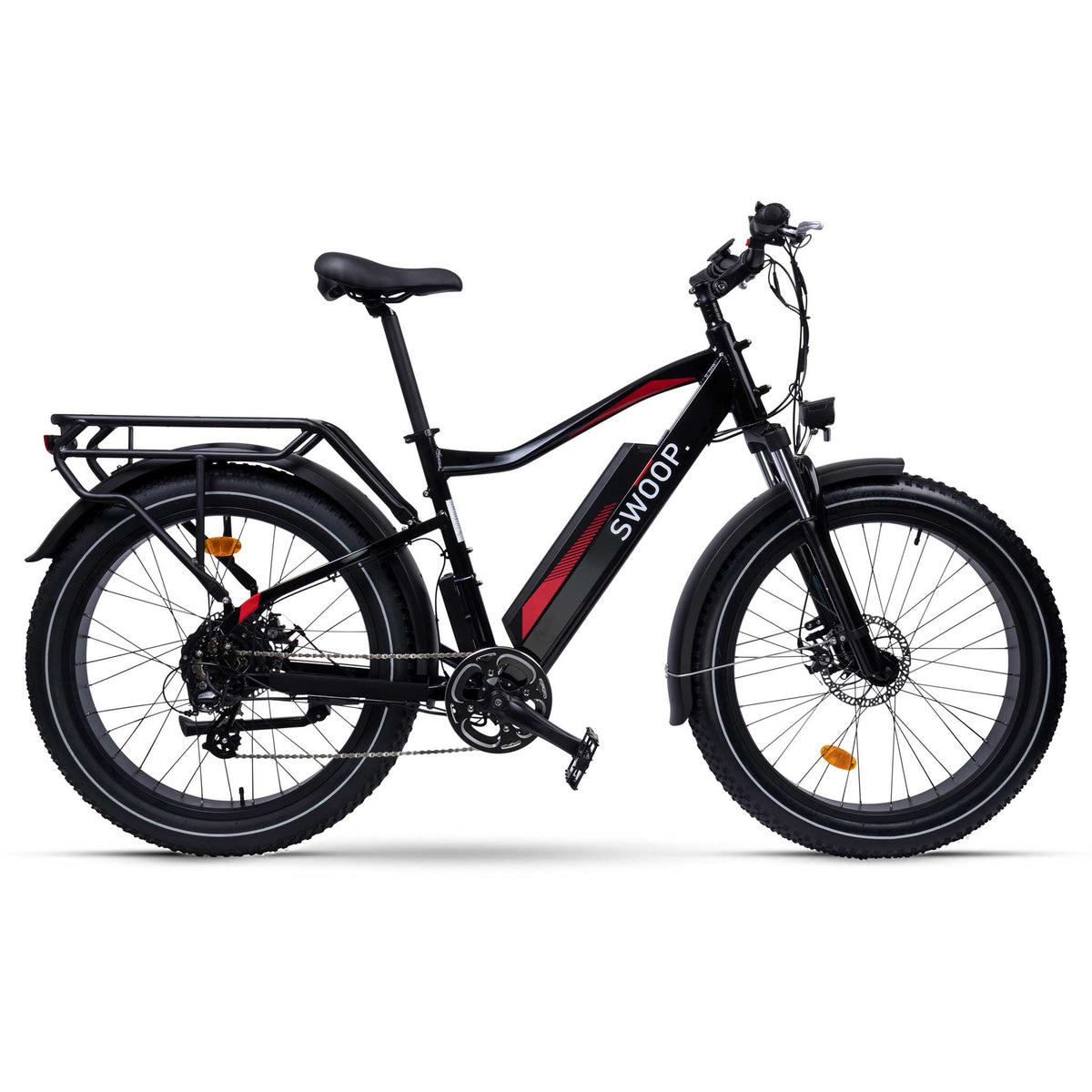 SWOOP SÄHKÖPYÖRÄ FATBIKE 26" CARRIER