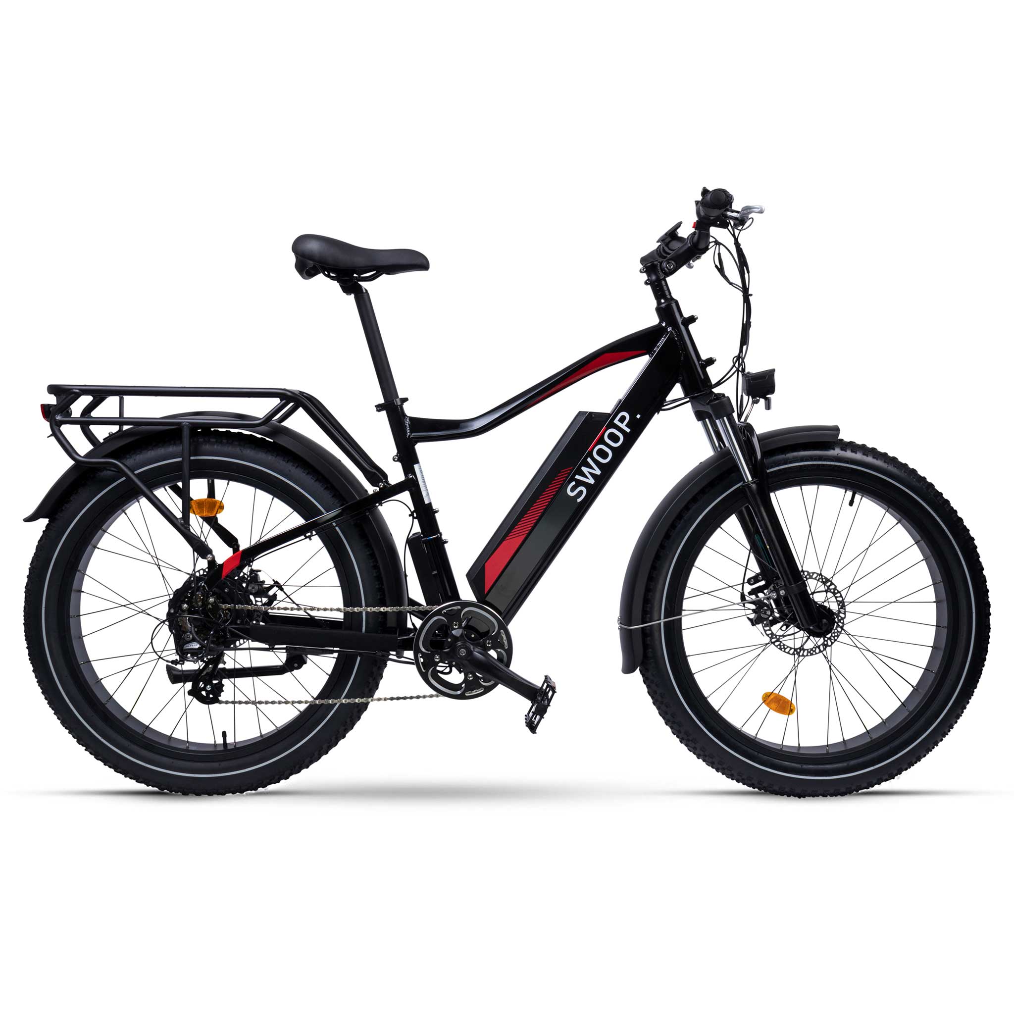 SWOOP SÄHKÖPYÖRÄ FATBIKE 26" CARRIER