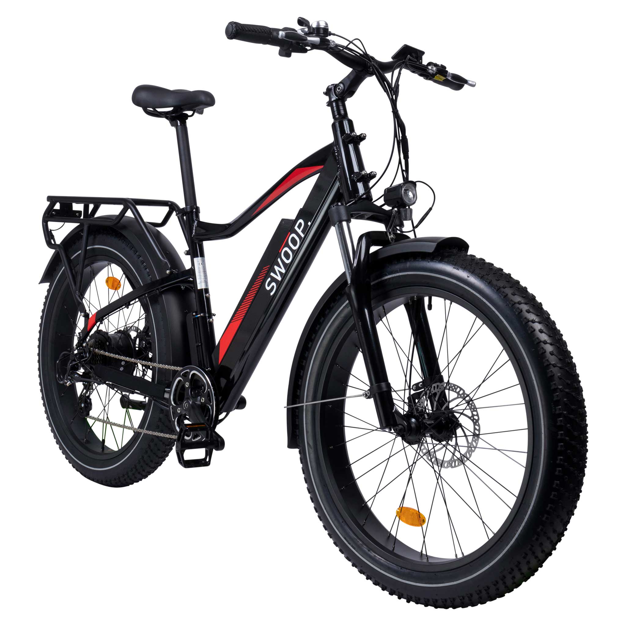 SWOOP SÄHKÖPYÖRÄ FATBIKE 26" CARRIER