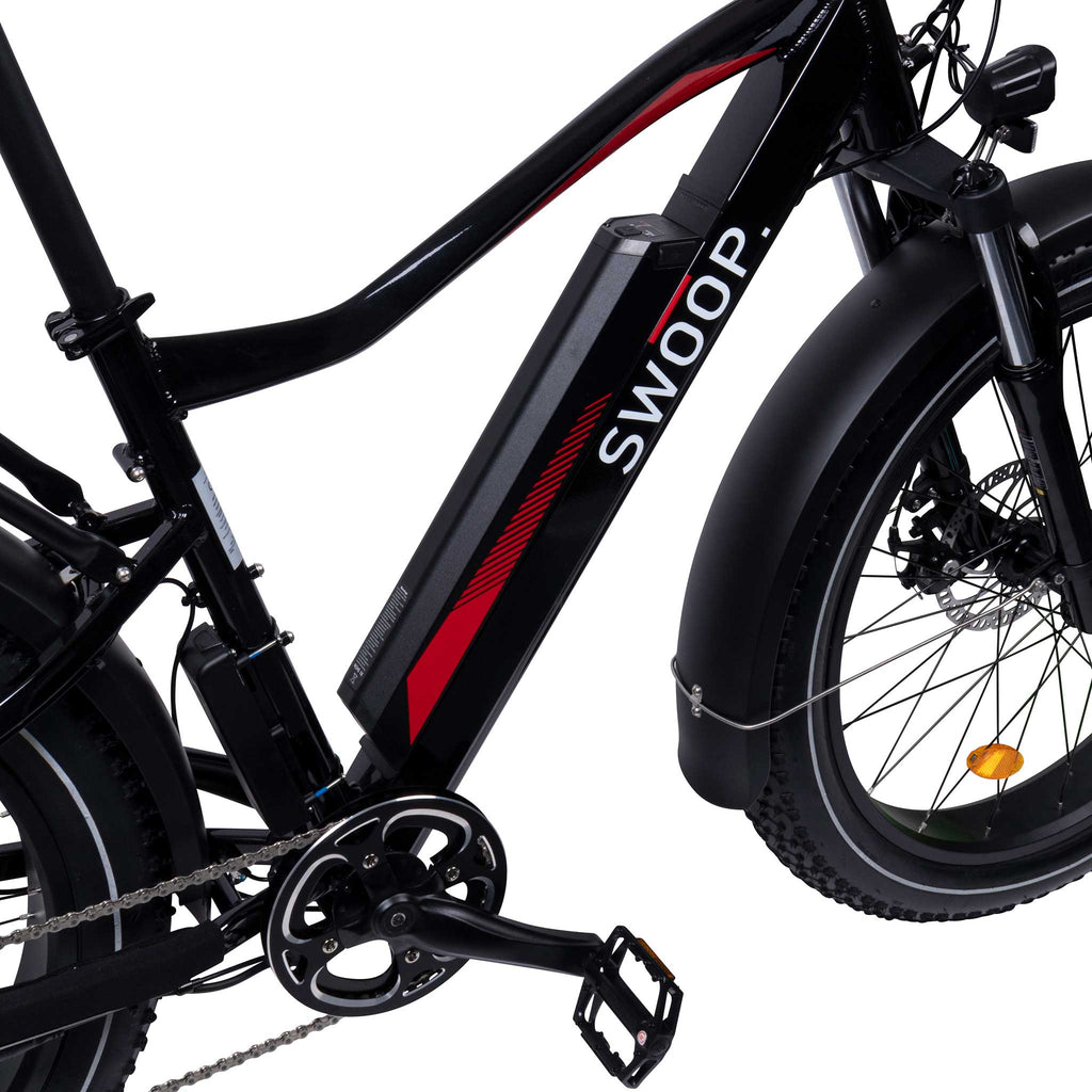 SWOOP SÄHKÖPYÖRÄ FATBIKE 26" CARRIER